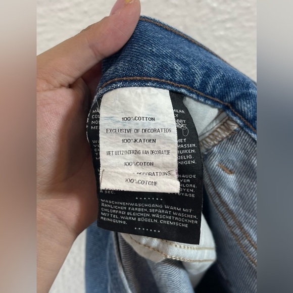 Harley Davidson Relaxed Fit Denim Jeans Mens 44X32 - Picture 11 of 15